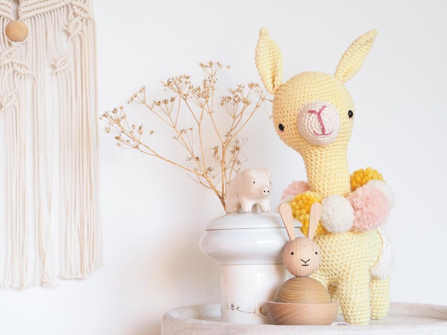 amigurumi doudou Marcia alpaca picapau crochet lama alpaga laboutiquedemelimelo