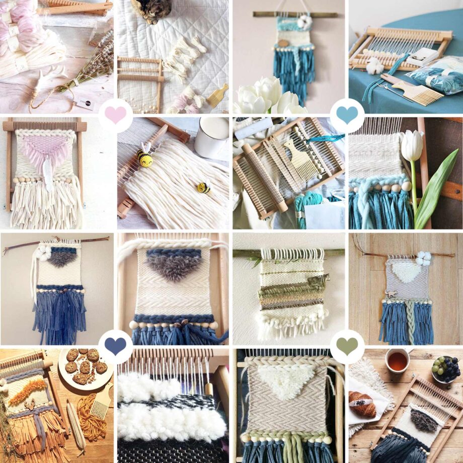 atelier en ligne DIY tissons ensemble avec meli laboutiquedemelimelo
