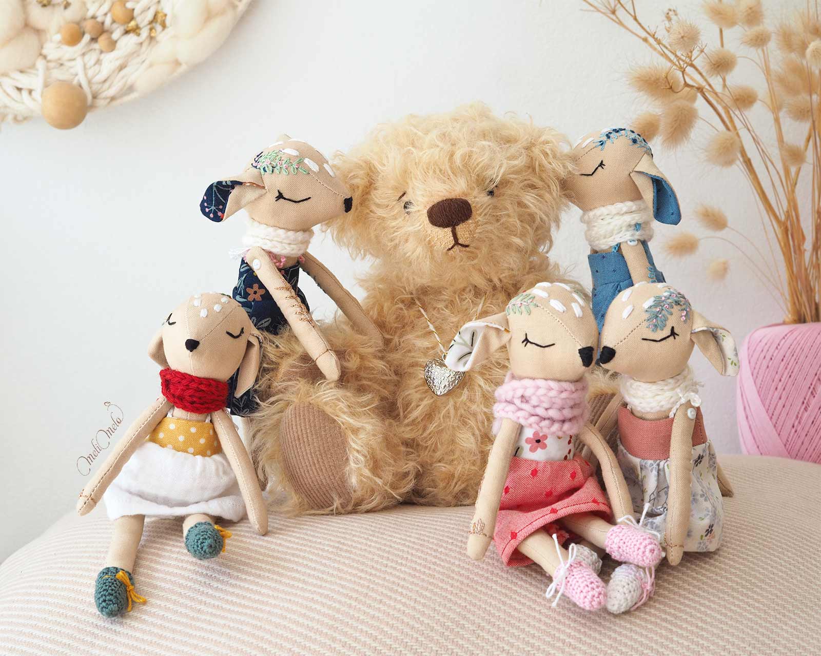 Mon ours en peluche par Mélanie