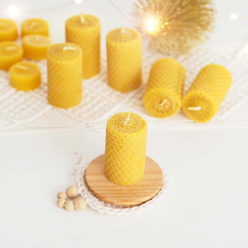 bougie-miel-cire-abeille-organique-laboutiquedemelimelo
