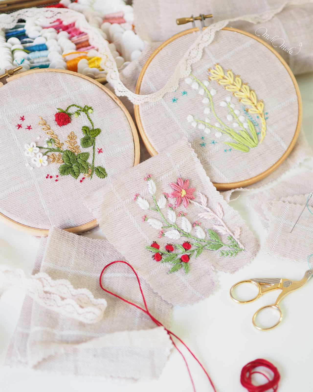 broderie-fraise-muguet-baies-rouges-lin-lave-bio-laboutiquedemelimelo