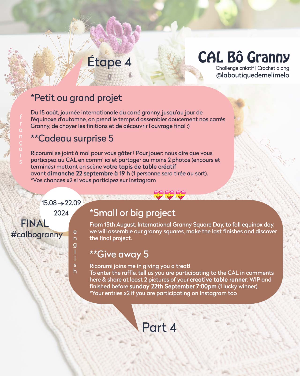 cal-challenge-crochet-crochetalong-tapis-table-creatif-granny-laboutiquedemelimelo
