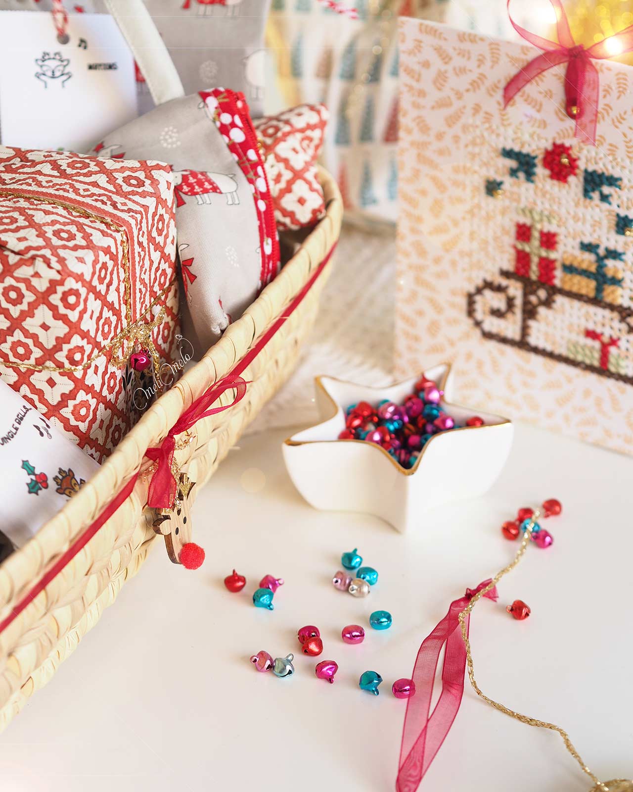 calendrier-avent-2024-ambiance-noel-couleur-traditionnelle-vert-rouge-foret-laboutiquedemelimelo