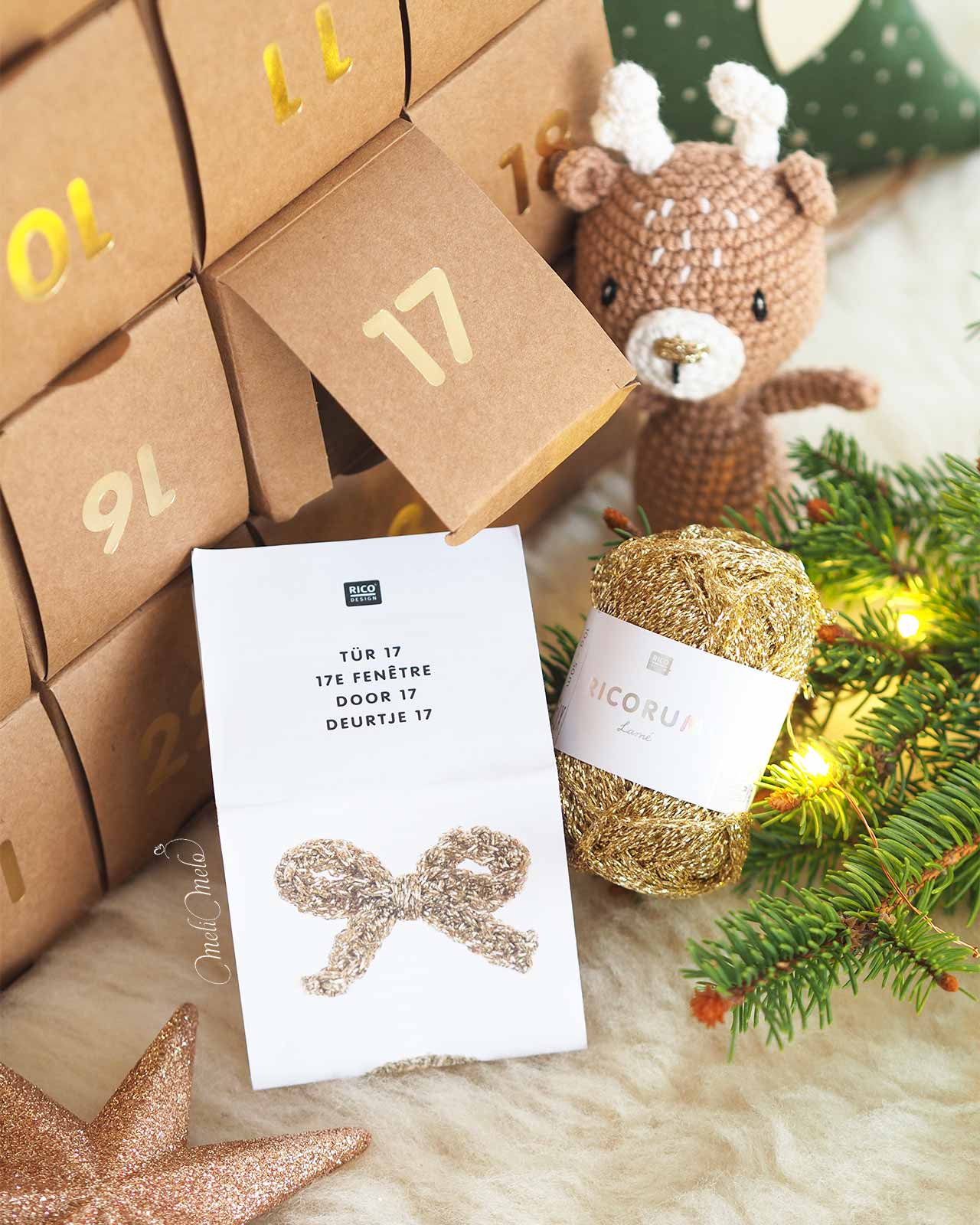 calendrier-avent-2024-crochet-advent-calendar-ricodesign-case-17-lame-or-noeud-ricorumi-laboutiquedemelimelo