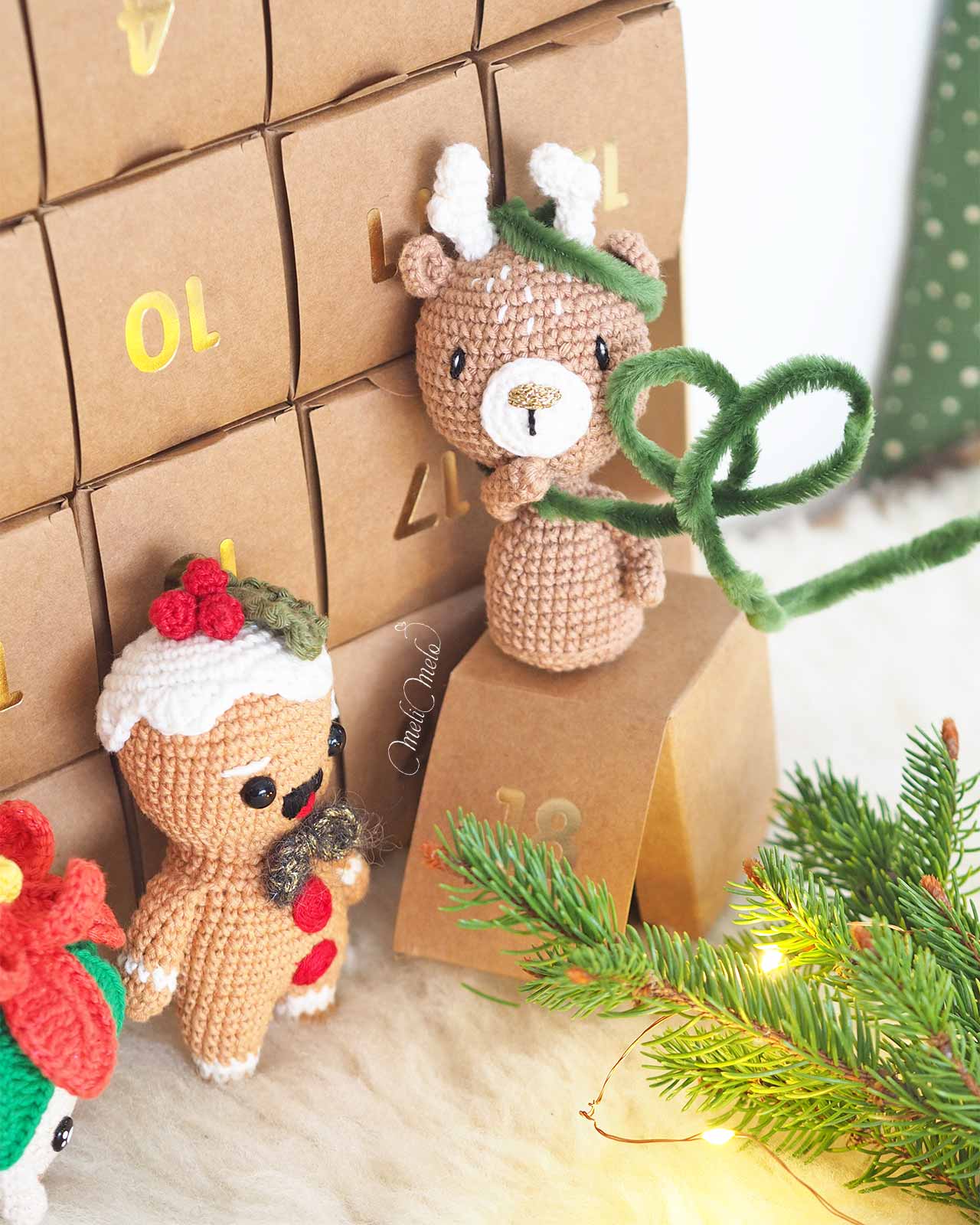 calendrier-avent-2024-crochet-advent-calendar-ricodesign-case-18-fil-chenille-vert-sapin-laboutiquedemelimelo
