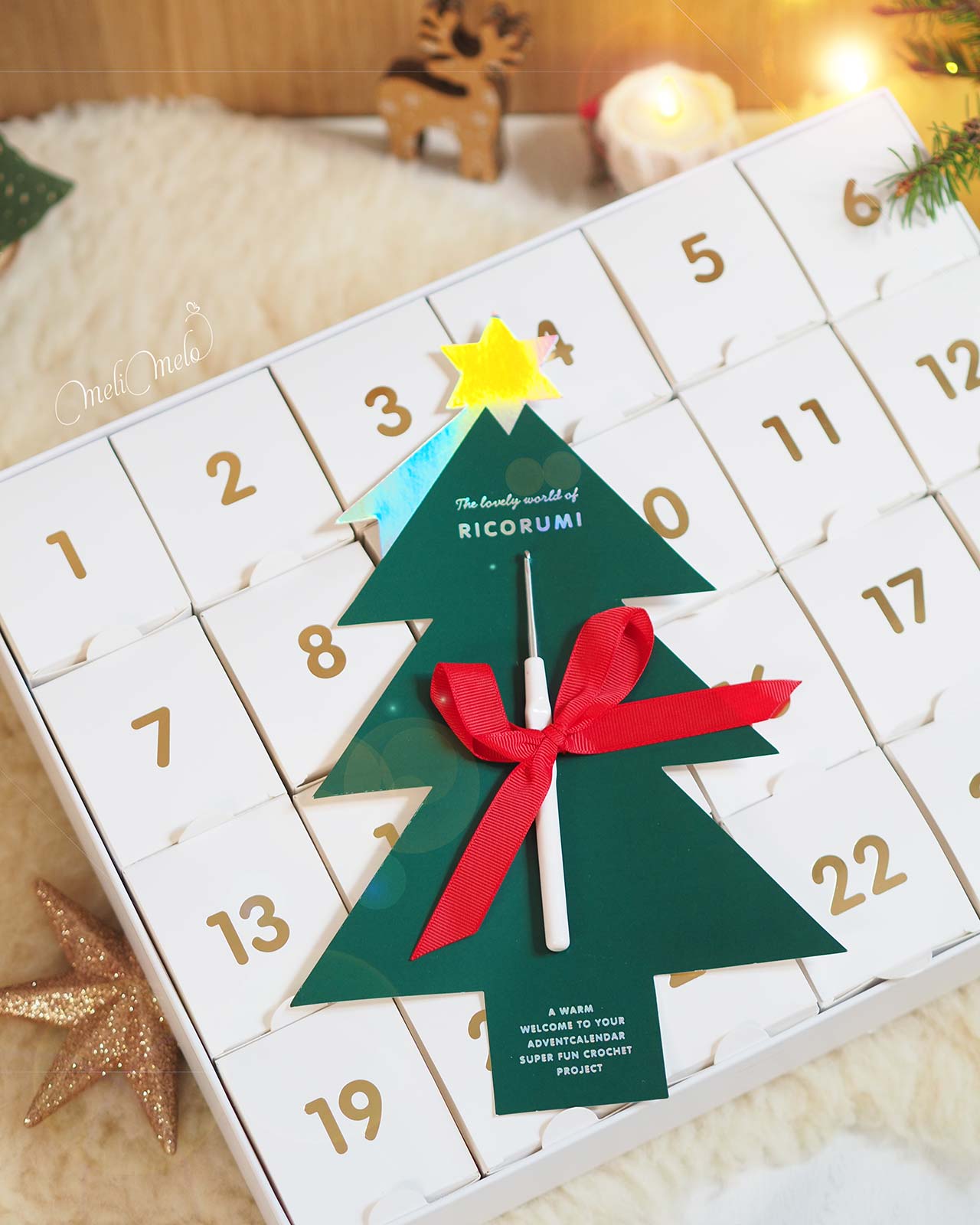 calendrier-avent-2025-crochet-ricorumi-advent-calendar-ricodesign-sapin-noel-christmas-tree-laboutiquedemelimelo