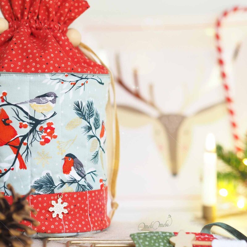 calendrier-avent-creatif-2025-oiseaux-hiver-rouge-modele-sac-laboutiquedemelimelo