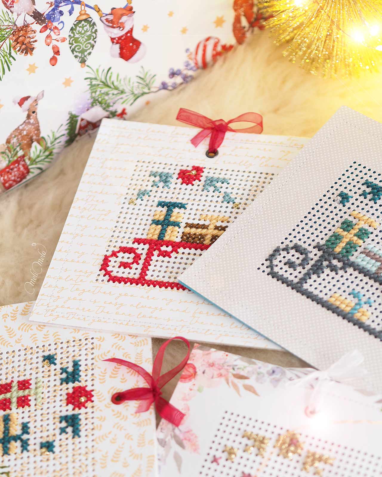 carte-voeux-point-croix-luge-cadeau-invitation-calendrier-avent-2024-laboutiquedemelimelo
