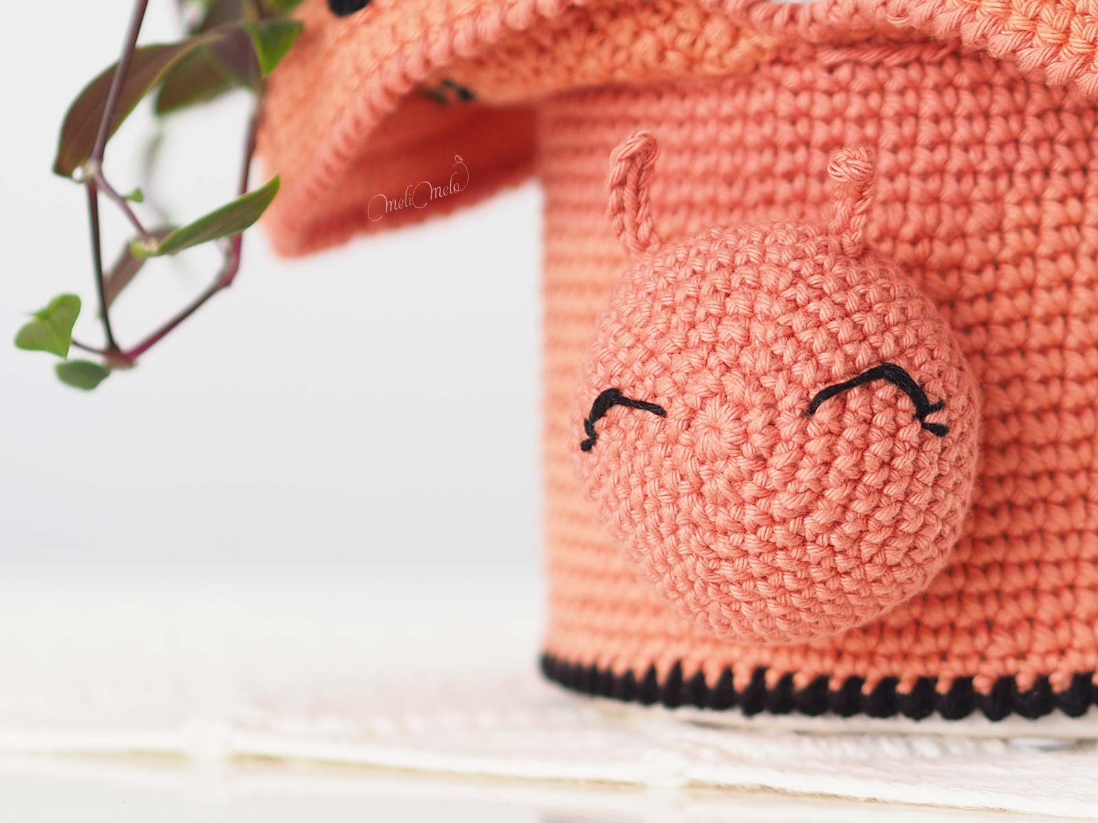 coccinelle-porte-bonheur-crochet-laboutiquedemelimelo