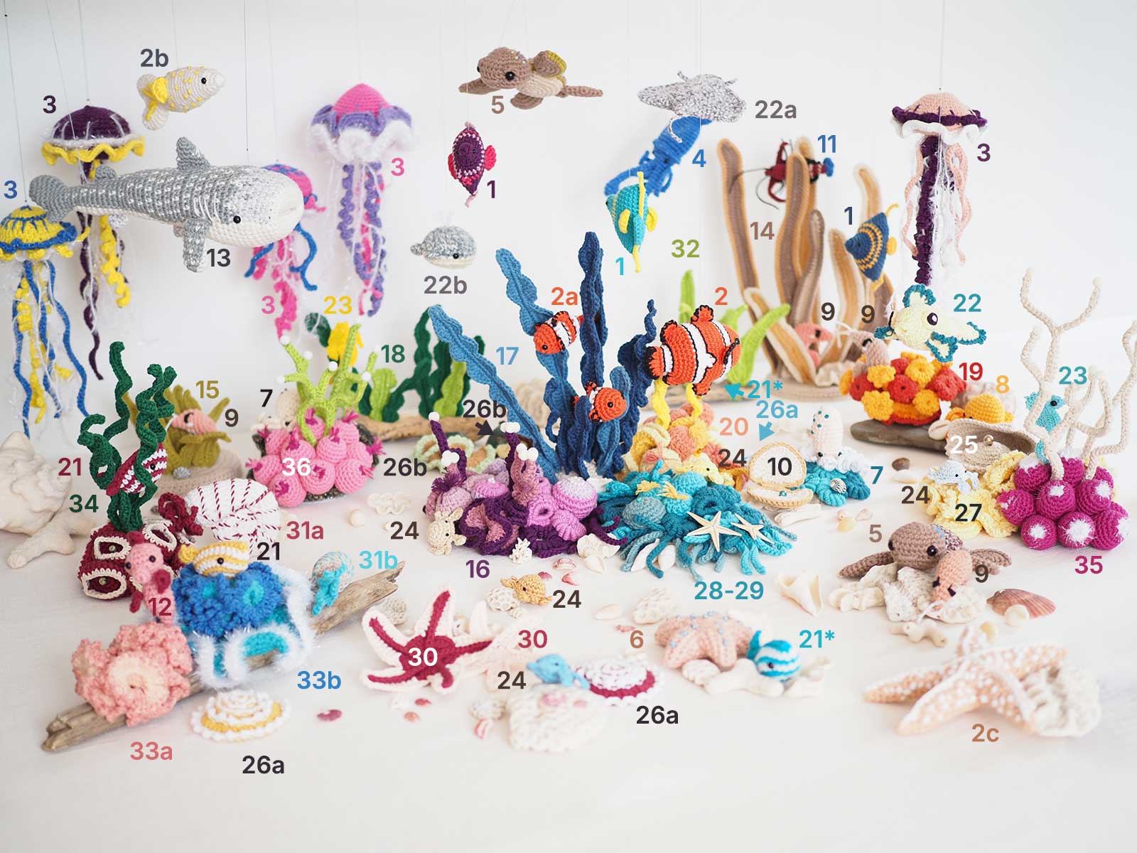 crochet-amigurumi-ocean-aquarium-hopital-necker-enfants-projet-aquatricoton-laboutiquedemelimelo