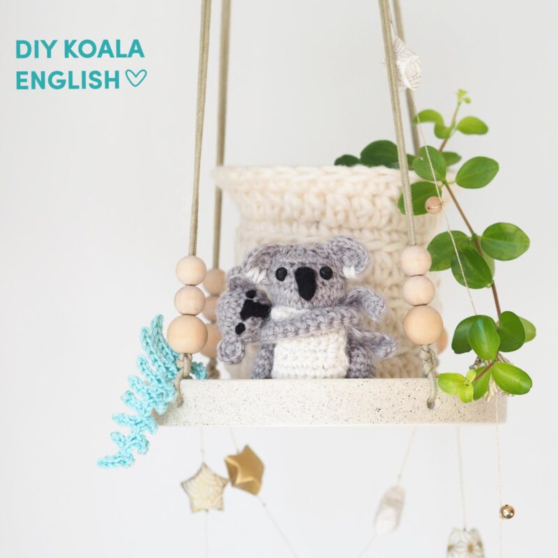 PDF Pattern mini Koala amigurumi / US