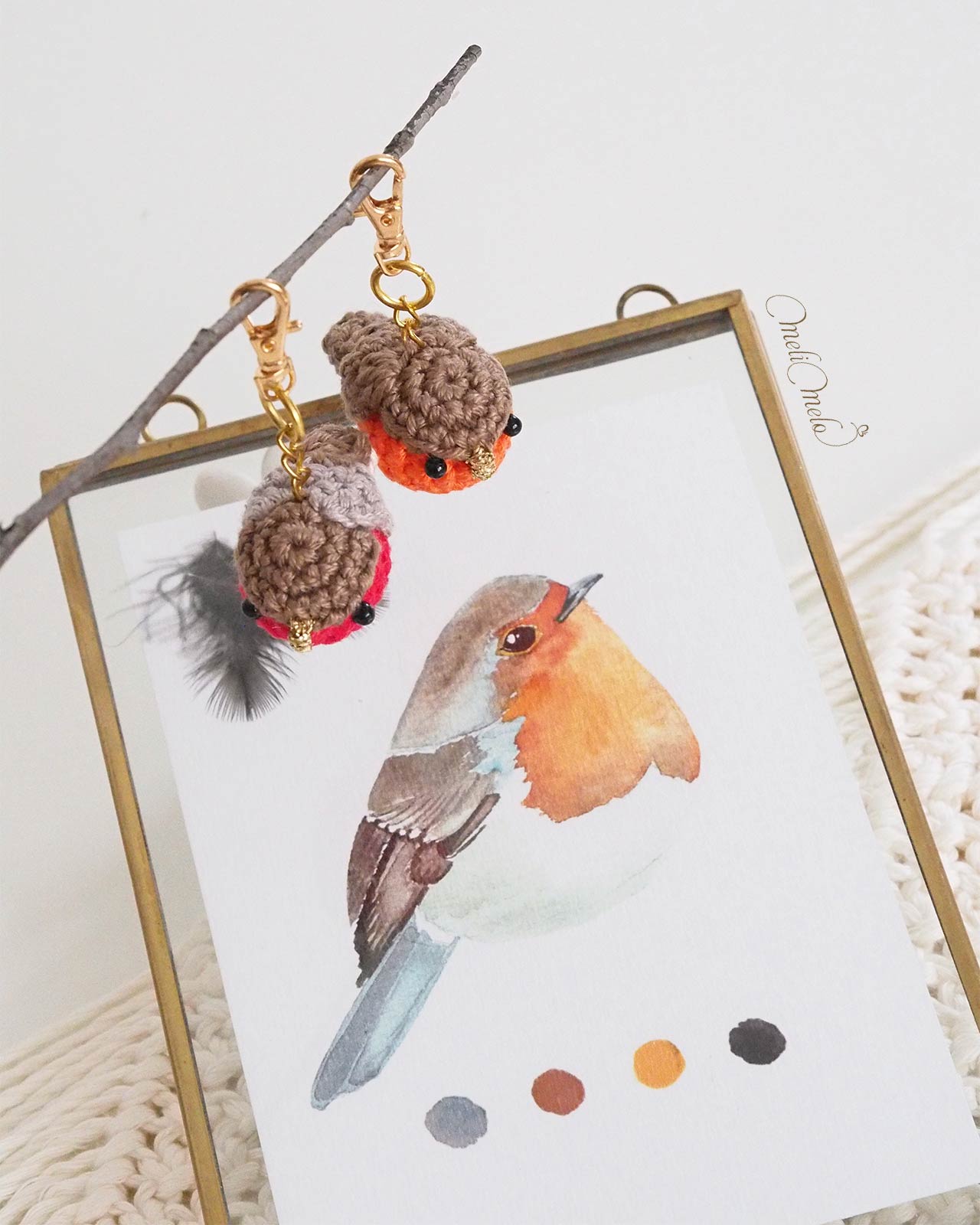 crochet-rouge-gorge-oiseau-aquarelle-lherbierdedessins-julie-mayer-laboutiquedemelimelo