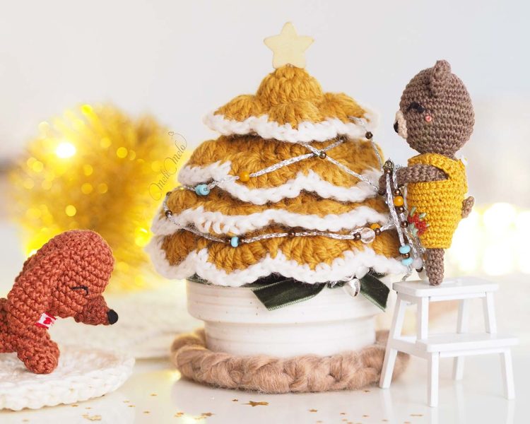crochet-sapin-noel-amigurumi-chien-ours-miniature-calendrier-avent-laboutiquedemelimelo