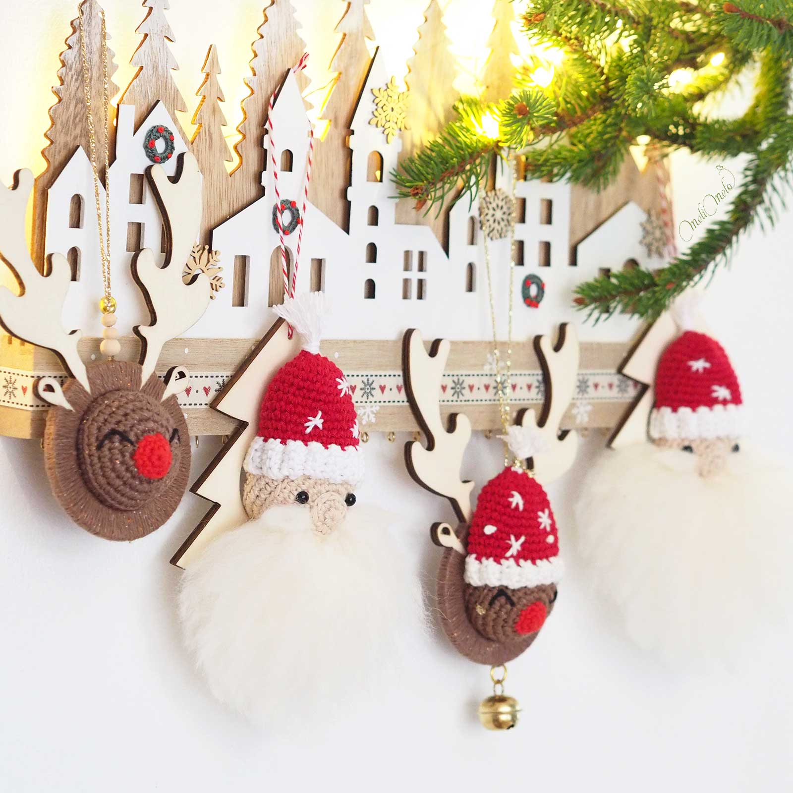 deco-suspension-noel-renne-barbu-crochet-fait-main-laboutiquedemelimelo