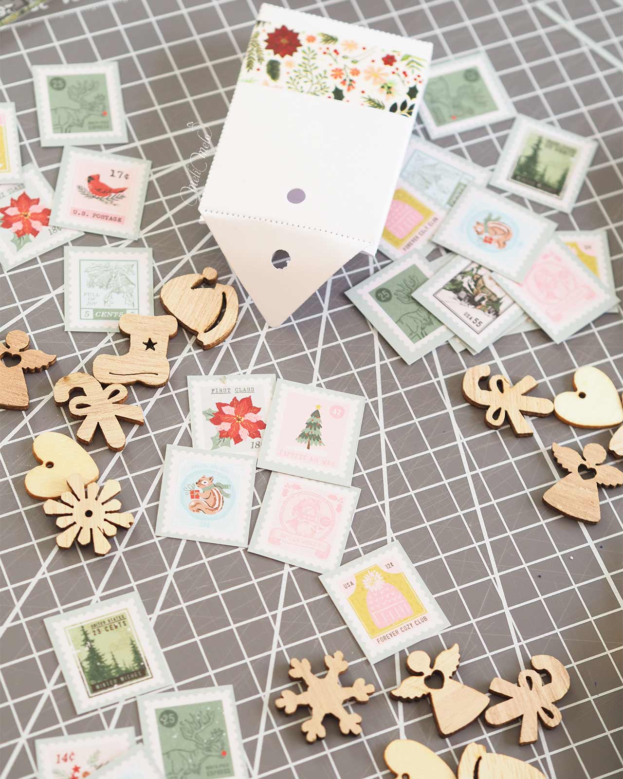 die-cuts-bois-timbres-cratepaper-mistletoe-calendrier-avent-creatif-diy-2024-laboutiquedemelimelo