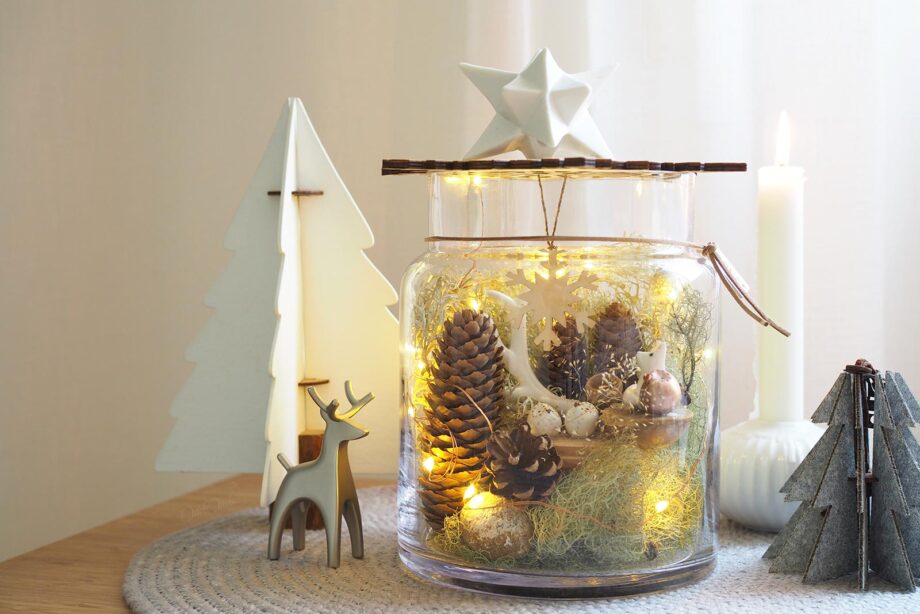 féérie magie diy noëlarium renard chouette lumière fêtes Noël laboutiquedemelimelo