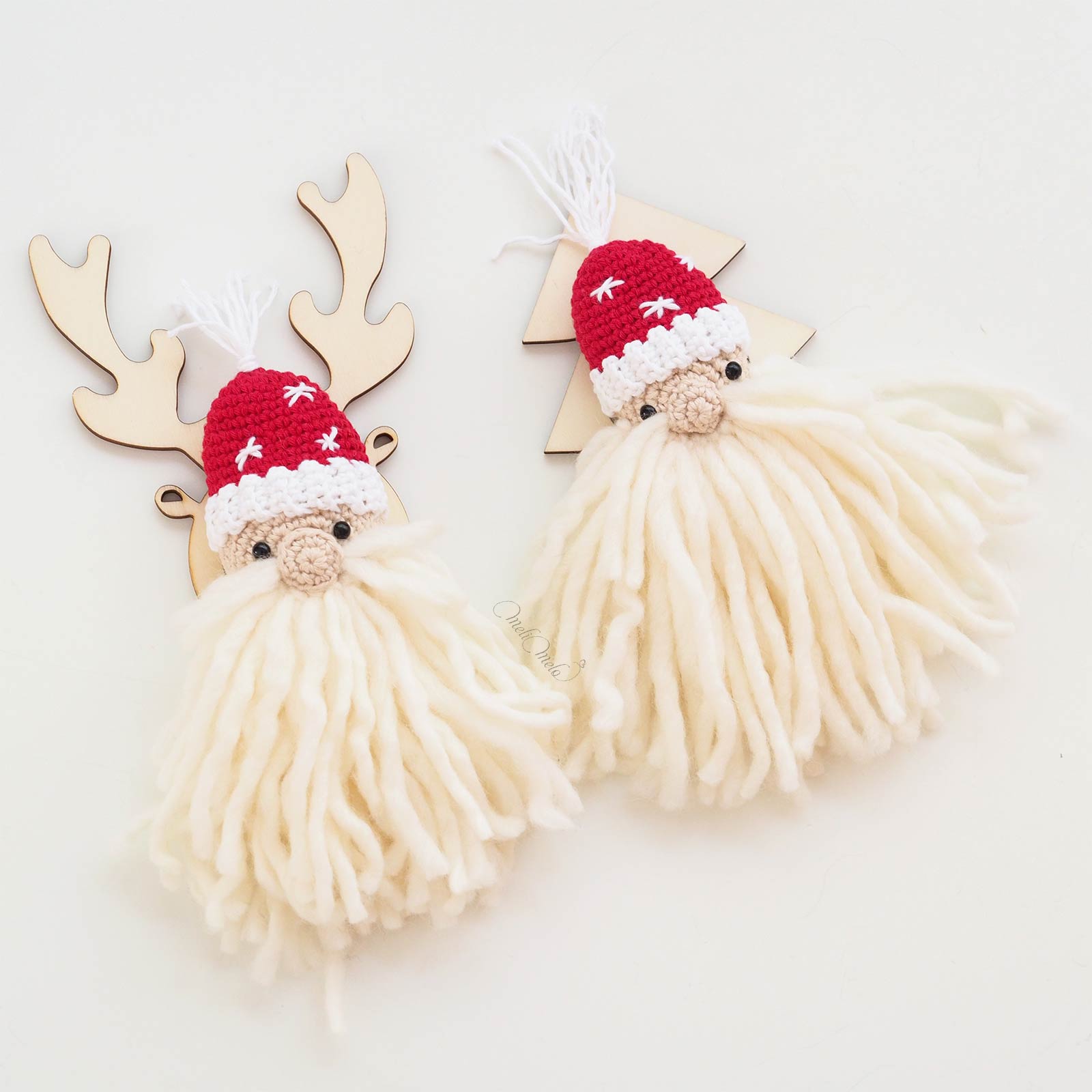 encours-deco-crochet-barbu-pere-noel-bois-renne-sapin-laboutiquedemelimelo