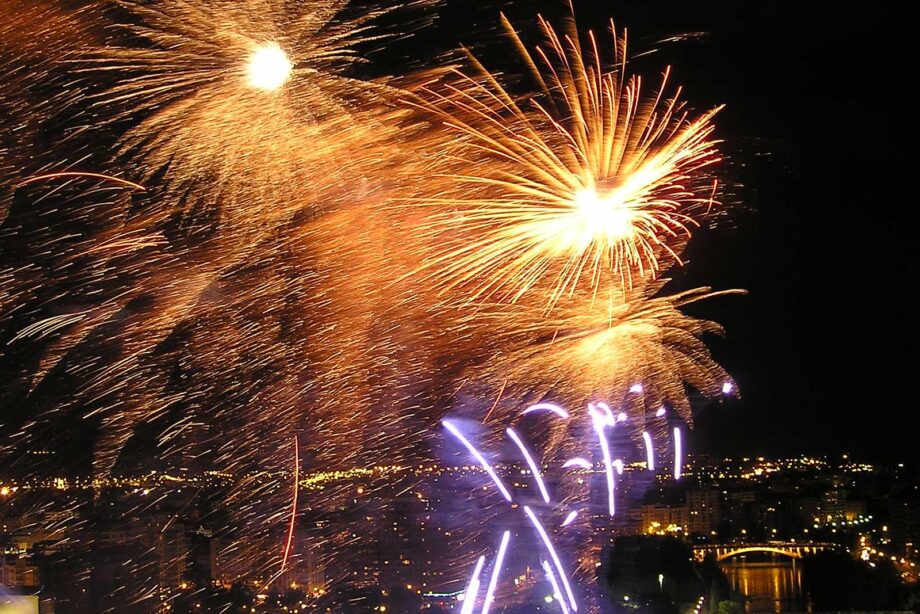 feux d'artifice sur Valladolid laboutiquedemelimelo