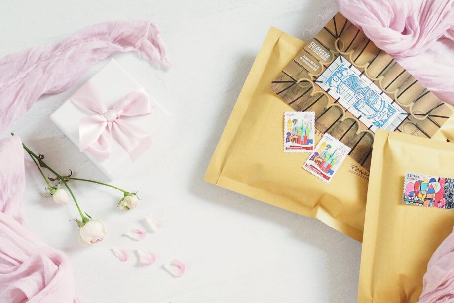 happymail rose douceur crafts correspondance laboutiquedemelimelo