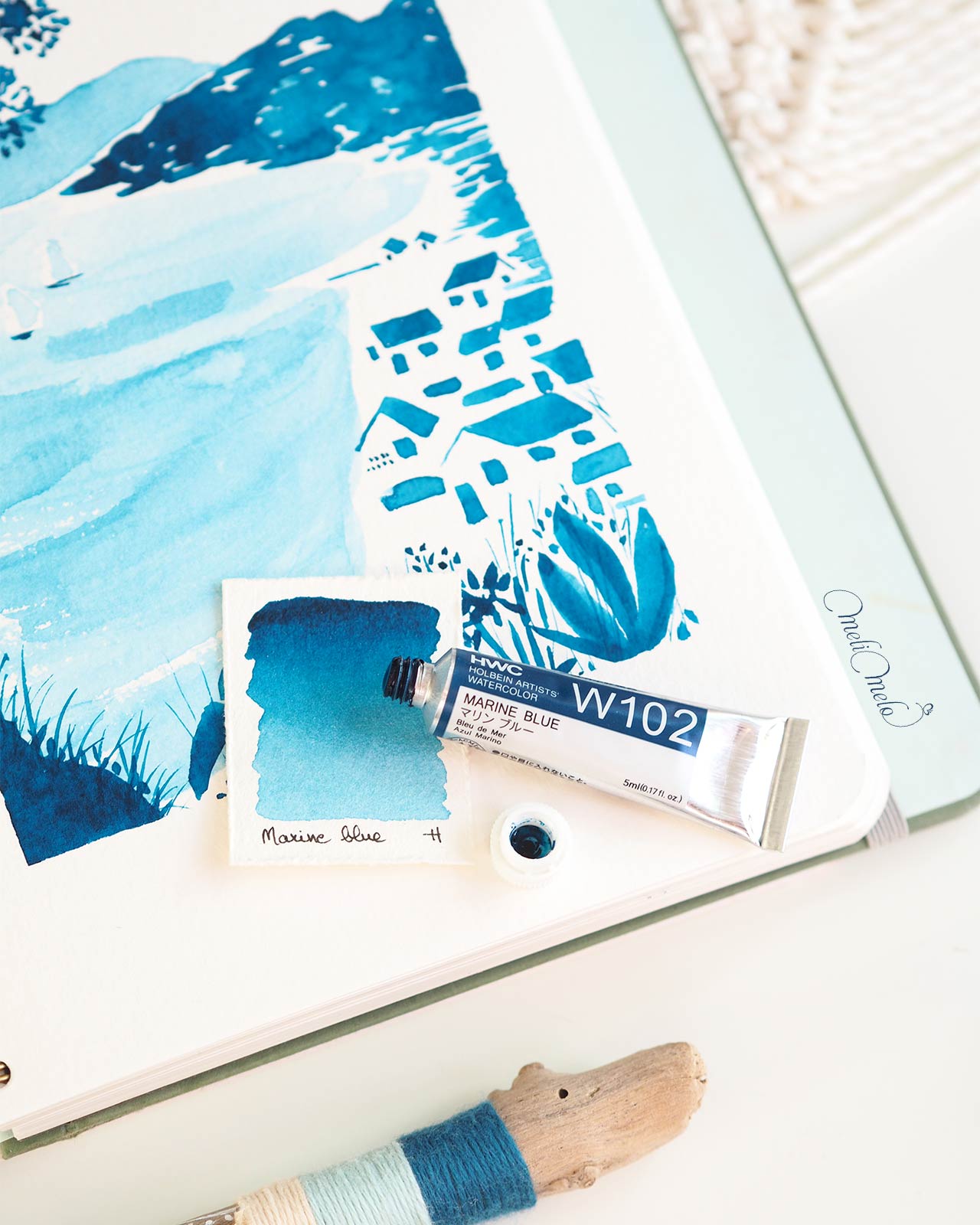 holbein-watercolor-marine-blue-w102-aquarelle-rivage-bleu-laboutiquedemelimelo