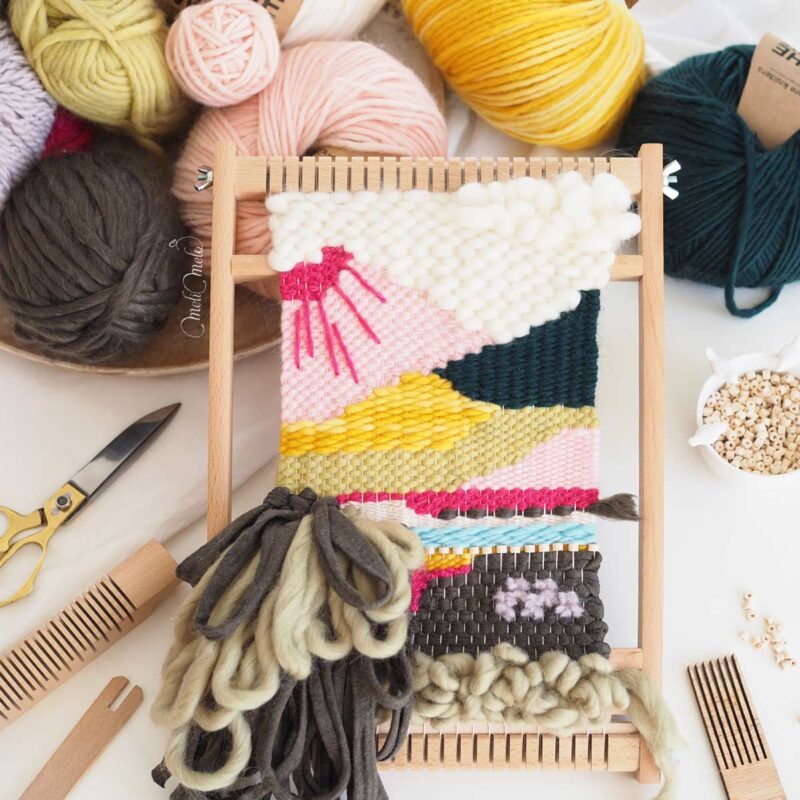 kit-diy-tissage-laine-bloom-paysage-metier-tisser-laboutiquedemelimelo
