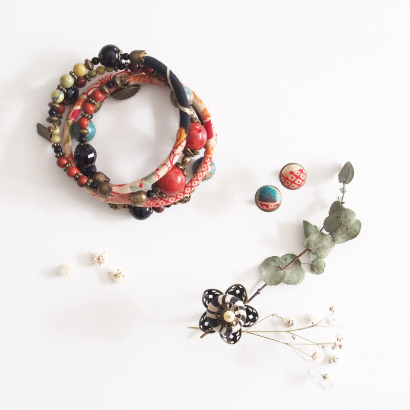bijoux mariigourudo corail rouge jaspe japon laboutiquedemelimelo