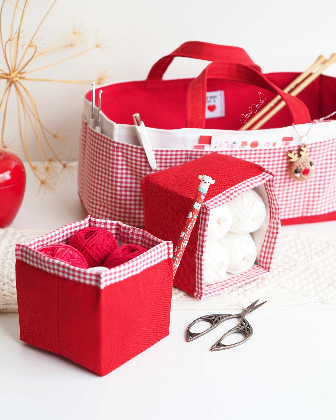 paniere-sac-vichy-rouge-fait-main-couture-diy-laboutiquedemelimelo