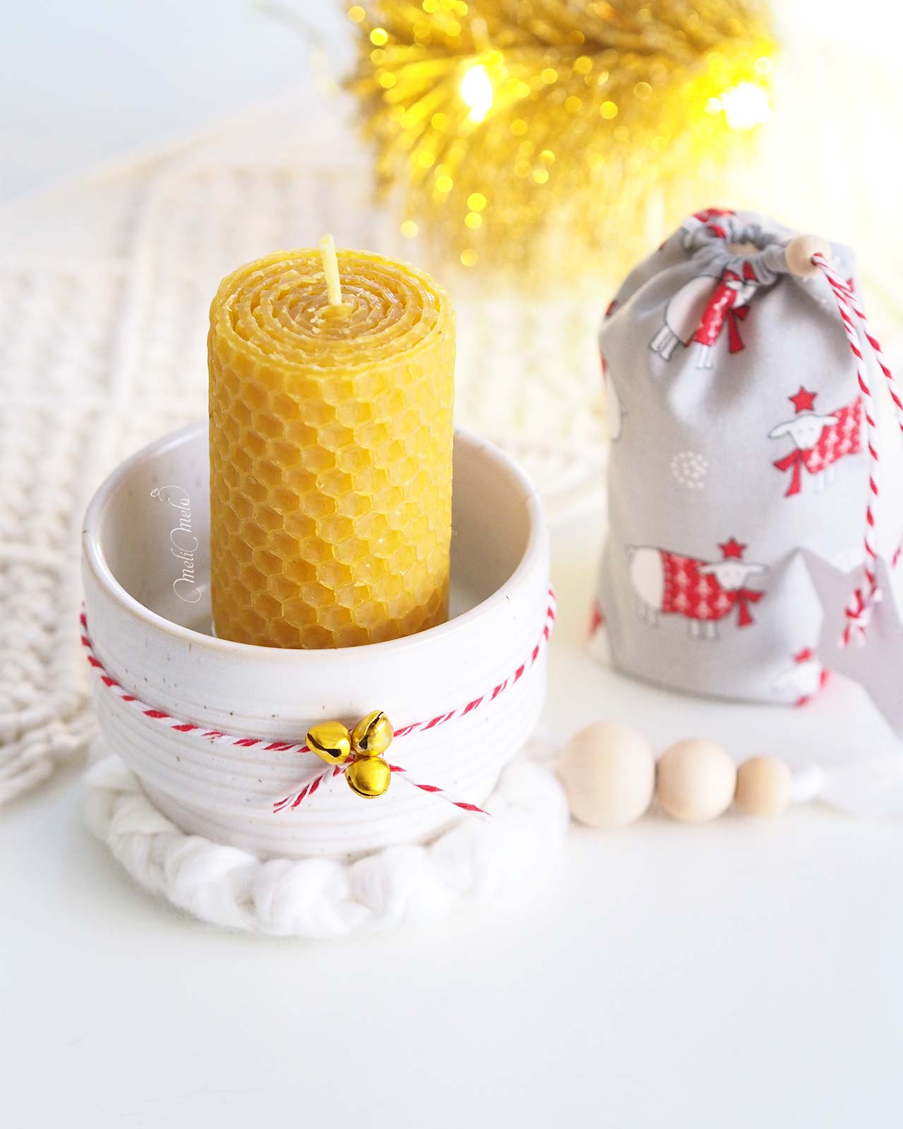 photophore-bloomingville-bougie-miel-organique-pochon-mouton-calendrier-avent-laboutiquedemelimelo