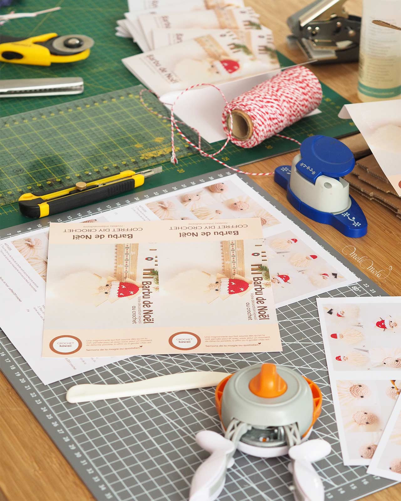 preparatif-kit-diy-crochet-barbu-pere-noel-laboutiquedemelimelo