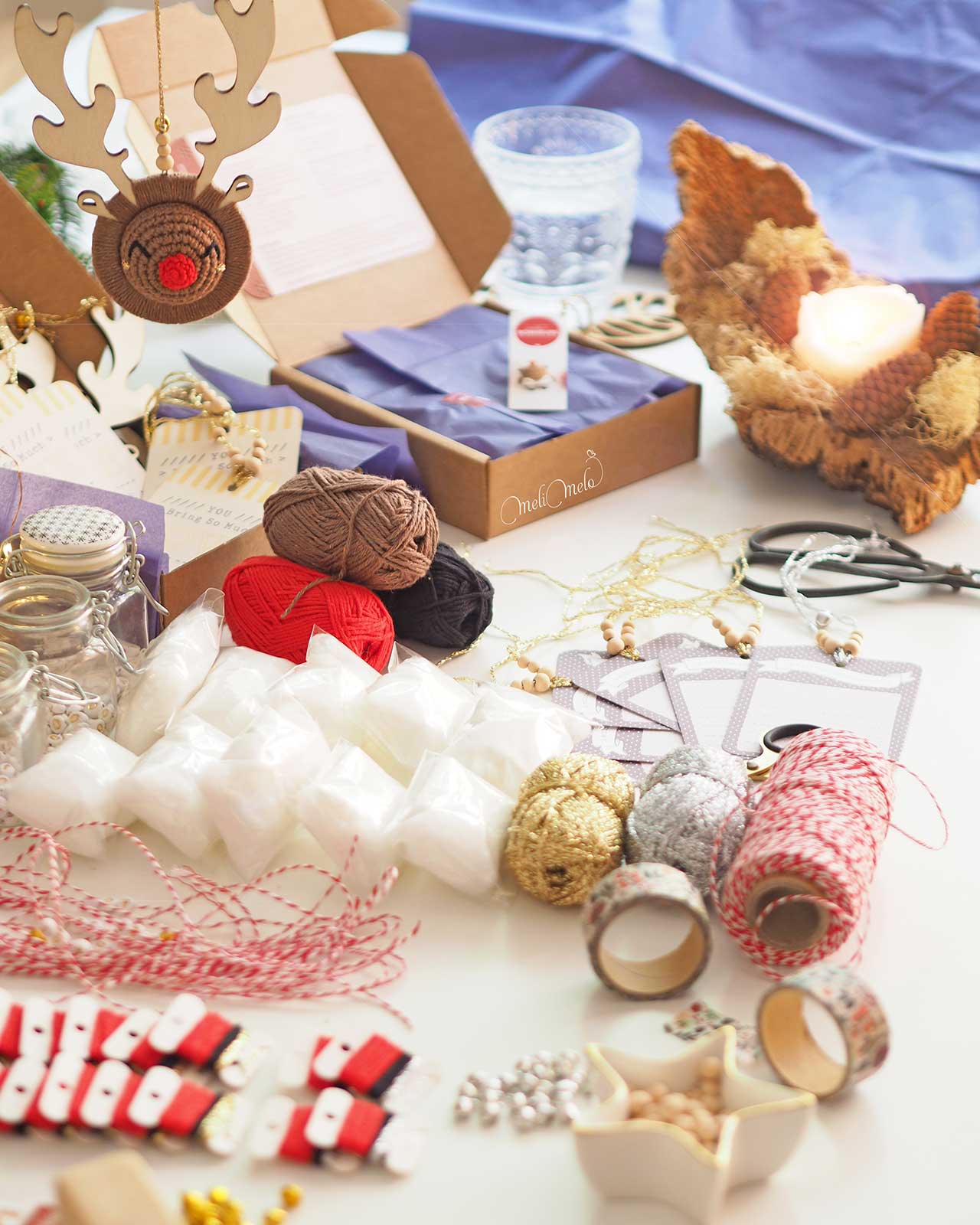 preparatifs-crochet-deco-suspension-noel-roro-renne-coffret-kit-diy-laboutiquedemelimelo