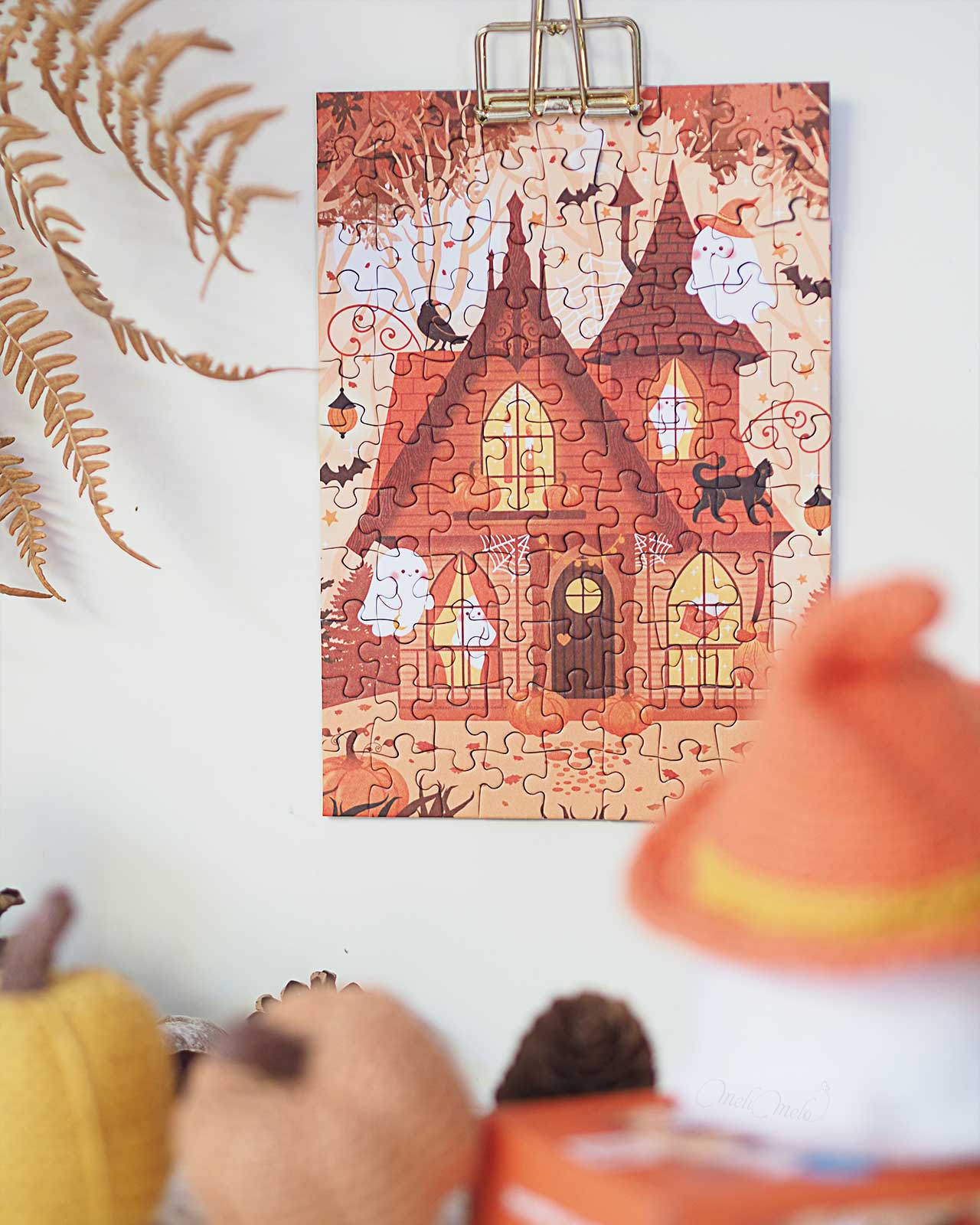 puzzle-99-pieces-maison-halloween-heol-marion-blanc-laboutiquedemelimelo