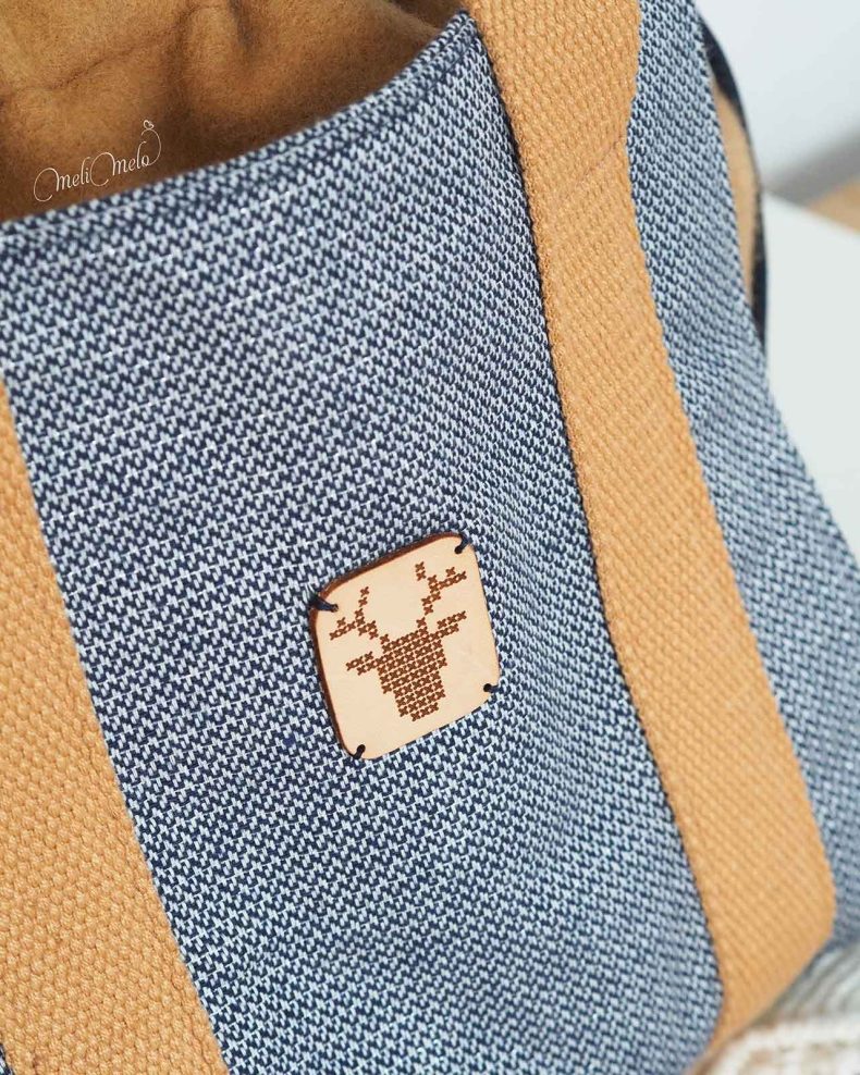 sac-femme-detail-cerf-cuir-anse-coton-camel-fait-main-laboutiquedemelimelo