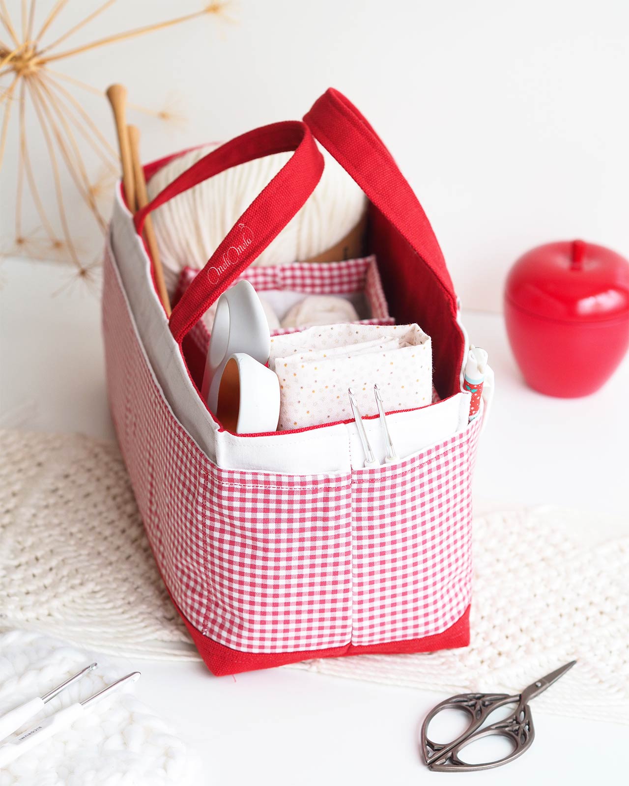 sac-rangement-projet-diy-vichy-rouge-laboutiquedemelimelo