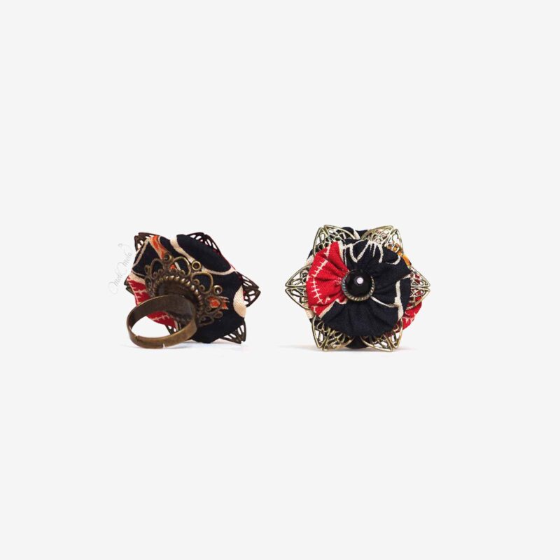 bague marui fleurs Temari laboutiquedemelimelo