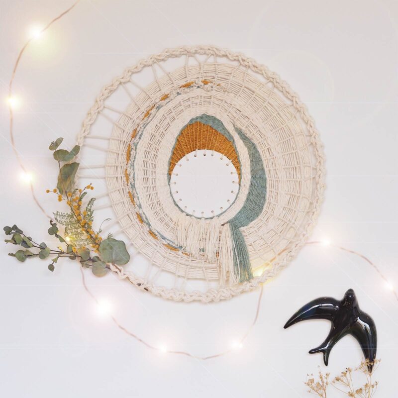 tissage-circulaire-ceramique-empreinte-vegetale-idee-cadeau-noel-round-weaving-laboutiquedemelimelo