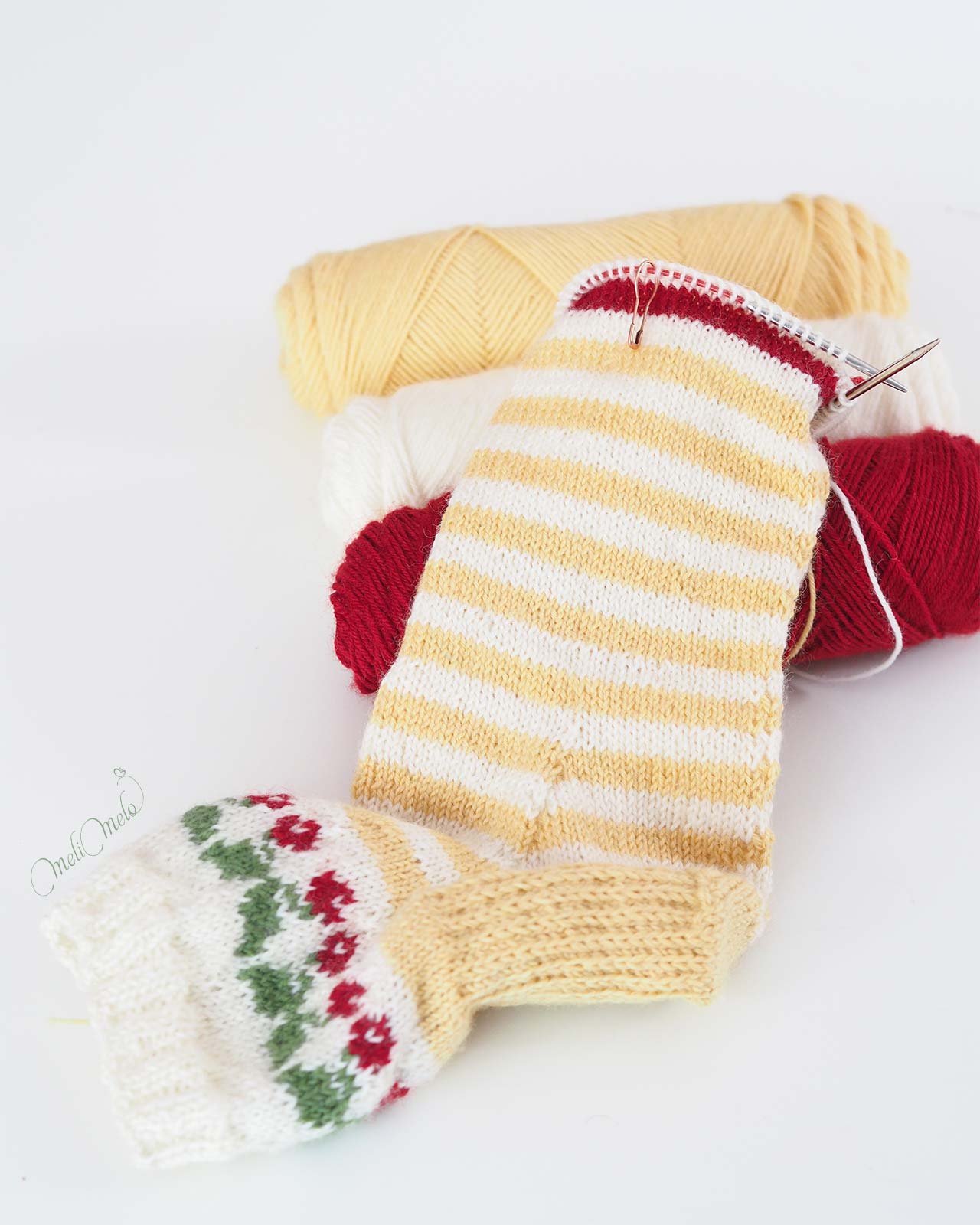 tricot-chaussette-rayures-pied-laine-jawoll-lang-yarns-laboutiquedemelimelo