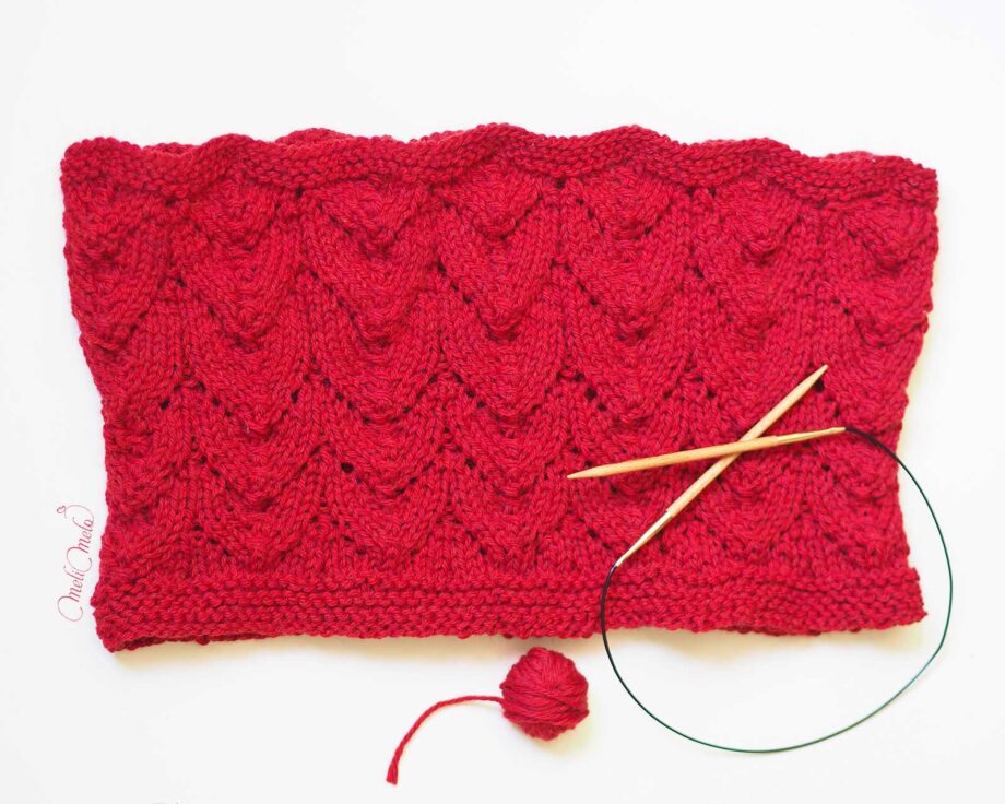 tricot-tour-cou-laine-rouge-modele-drops-design-cascade-220-laboutiquedemelimelo